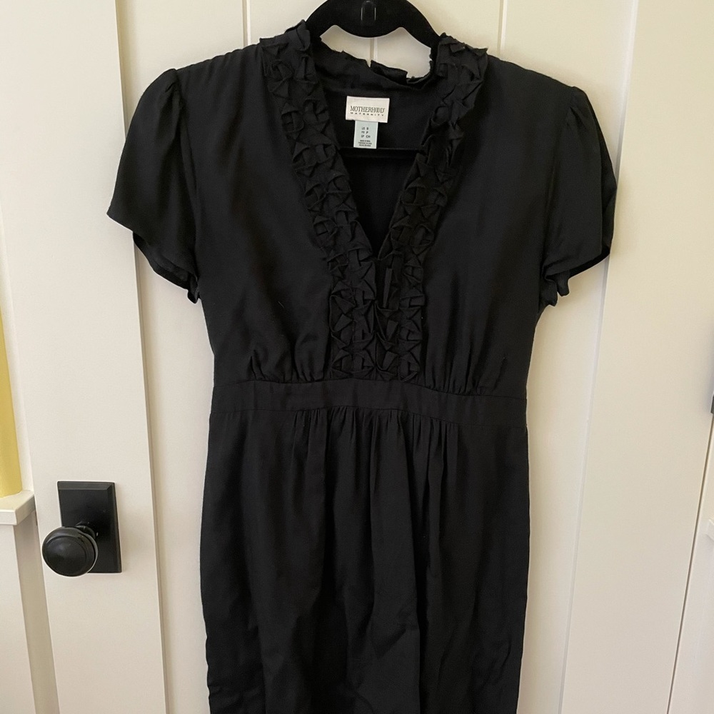 Maternity Dress with Tie Waist